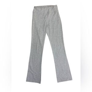 Heather Gray Long Wide Leg Leggings